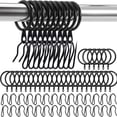 thumbnail image 1 of Juego de anillas y ganchos para cortinas DHYLRICHER, metal, 30 mm, 30 unidades, 1 of 8