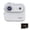 White, variant on 4K Cycling Action Camera with Flip Screen & Anti-Shake, Chest Mount Compatible, Panoramic Vlog Cam for Outdoor Sports, Riding, Smartphones