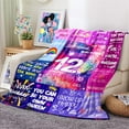 thumbnail image 2 of 12 Year Old Girl Birthday Gifts - 12th Birthday Gifts for Girls,Crown Throw Blanket for Girls Soft Flannel Throw Blanket Gift for Kids Birthday Gifts Decorations for Girls Throw Blanket,60"x50", 2 of 5