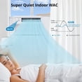 thumbnail image 7 of Soonbuy 8000 BTU Inverter Air Conditioner,Cooling 450 Sq.Ft, Remote/App Control,24H Timer, White, 7 of 7
