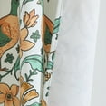 thumbnail image 5 of THD Florencia Floral & Birds Patterned Window Back Tab Rod Pocket Curtains Bedroom - Light Blocking Darkening Window Panels, Set of 2, 5 of 8