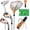 Orange, variant on Tivor 4 Piece Junior Golf Club Set,Right Handed with Standbag and 1 Head Cover,Blue