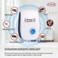 thumbnail image 2 of Ultrasonic Pest Repeller, 6 Packs Insect Repellent, Electronic Mouse Repellent, Plug in Mosquito Repellent Indoors, Pest Control Insect Against Mosqui, 2 of 5