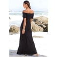 thumbnail image 3 of LASCANA Women's Off Shoulder Maxi Dress, 3 of 5