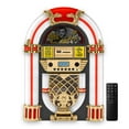 thumbnail image 2 of Arkrocket x Elvis Presley Mini Jukebox/Tabletop CD Player/Bluetooth Speaker/Radio/USB and SD Card Player with Retro LED Lighting System (Limitied Edition), 2 of 2