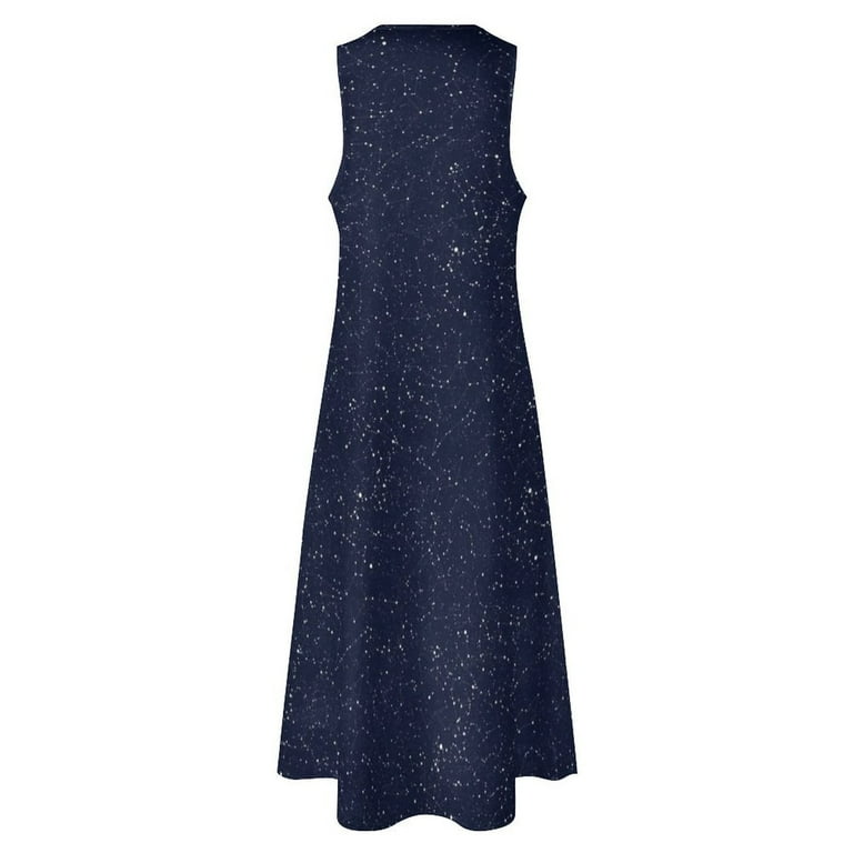 strapless open back dress Starry Night
