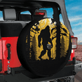 thumbnail image 3 of Lotusprinthandmade Bigfoot Vintage Spare Tire Cover With Backup Camera Hole 6 Sizes (32 in.), 3 of 7