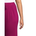 thumbnail image 4 of Terra & Sky Women's Plus Size Knit Pants, 28" Inseam, 4 of 5