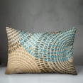 thumbnail image 3 of Creative Products Blue and Tan Dash Circles 14x20 Indoor / Outdoor Pillow, 3 of 3