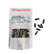 Green Algae Duo - Spirulina & Chlorella - Superfood - Special Blend - 500 Veggie Capsules, 500mg