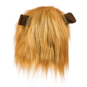 Vibrant Life Halloween Lion Mane Costume for Dogs & Cats, Brown, Extra Small/Small
