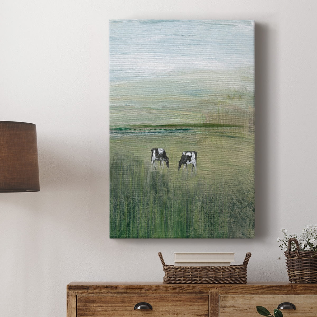 Out to Pasture II Premium Gallery Wrapped Canvas - Ready to Hang