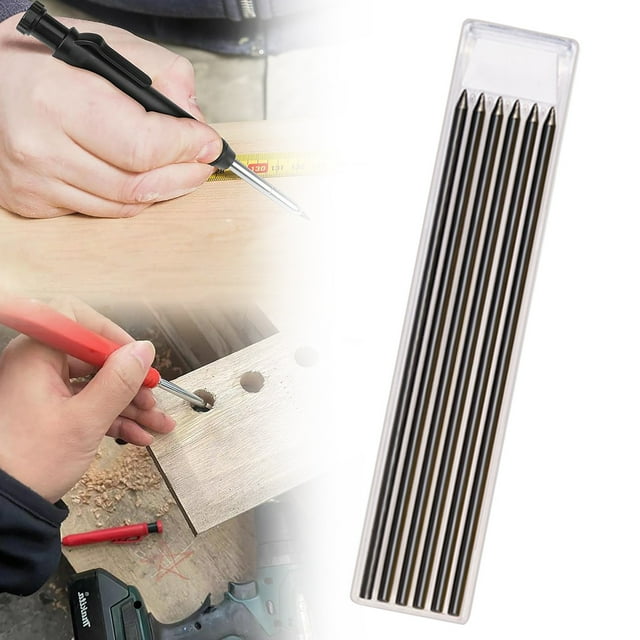 Tool Series Carpenter Pencils Mechanical Pencils The Mechanical Construction Pencils Feature A Comfort Grip Design That Provides A Comfortable Hold.15ml