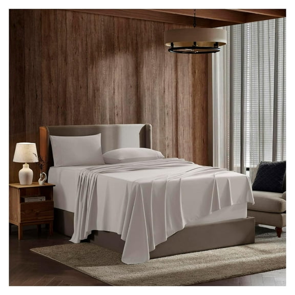 Split King Sheets for Adjustable Beds- 5 Piece Split King Sheets Set, Deep Pocket, Hotel Luxury, Extra Soft, Breathable and Cooling, Linen Split King Bed Sheets