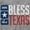 Sport Grey, variant on God Bless Texas Cute Christian Pride Plus Size Long Sleeve Graphic Tee Shirt Brisco Brands 3X