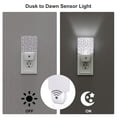 thumbnail image 3 of Balery Butterflies on Polka Dots Pattern LED Night Light with Automatic Sensor Plug in Night Light with Dusk-to-Dawn Light Sensor LED Nightlight 0.5W-EU, 3 of 7