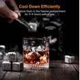 thumbnail image 4 of Reusable Stainless Steel Ice Cubes with Tongs - Chilling Stones for Whiskey - Food Safe Rocks - Fast Freeze - Cocktail/Whiskey Gifts, 4 of 5