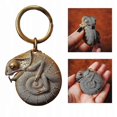 thumbnail image 4 of Tape Measure Chameleon Brass Metal Banmo, 4 of 4