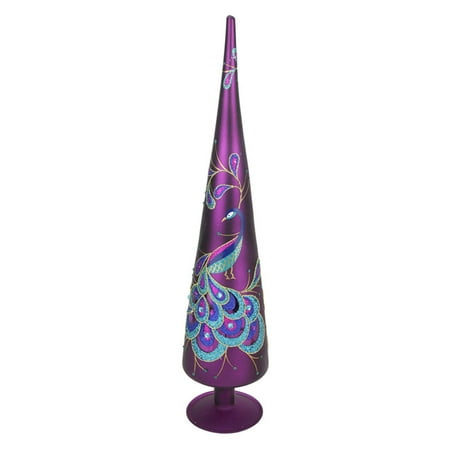 Northlight 18.5 in. Peacock Christmas Tree Topper -