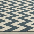 thumbnail image 4 of Allstar Blue Woven Hand Carved Chevron Geometric Area Rug (7' 9" x 10' 5"), 4 of 4