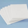 thumbnail image 3 of COOLHOOD 10Pcs Microwave Papers Ceramic Fiber Paper Hot Melt Paper Square Shelf Paper Glass Fusing Paper for Fusing, 3 of 3