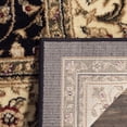 thumbnail image 4 of SAFAVIEH Lyndhurst Sarah Floral Area Rug, Black/Ivory, 6' x 9', 4 of 8