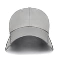 thumbnail image 6 of Hsqqdc Men Women Extra Wide Retractable Sun Visor Baseball Cap Anti-UV Adjustable Beach, 6 of 7