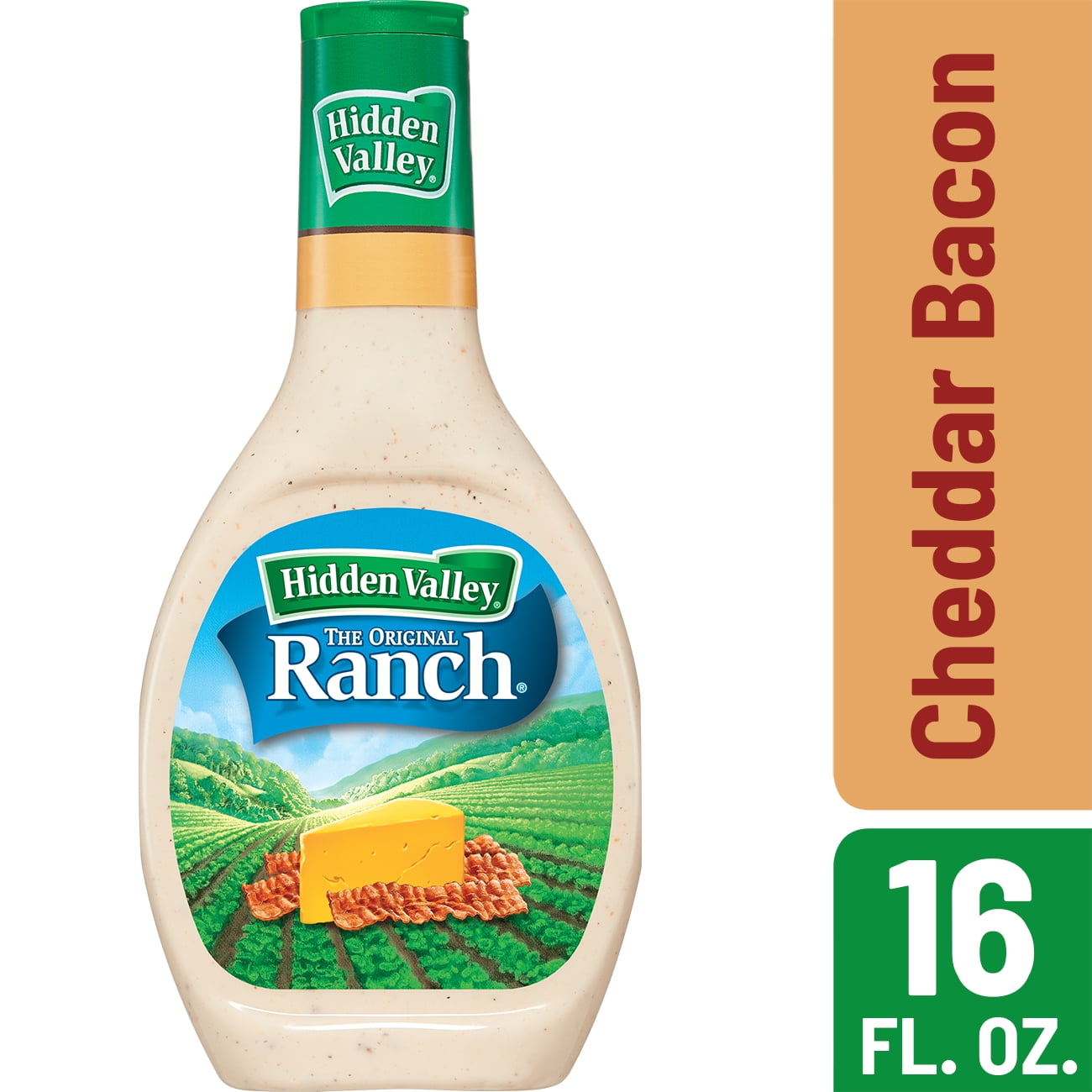 Hidden Valley Cheddar and Bacon Flavored Ranch Salad Dressing & Topping