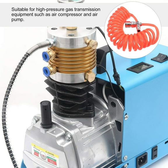 KALLORY Coil Spring Compressor Tool Pu Red 1 Pneumatic Tools