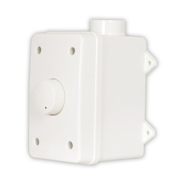 Acoustic Audio AAOVCD-W Outdoor Speaker Volume Control White Weatherproof Dial