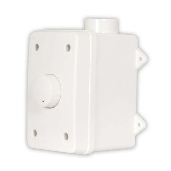 Acoustic Audio AAOVCD-W Outdoor Speaker Volume Control White Weatherproof Dial
