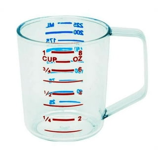 Rubbermaid Commercial Products Plastic Liquid Measuring Cups & Reviews