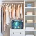 thumbnail image 4 of Yayeee Collapsible Cube Storage Bin with Lid Fabric Closet Decorative Basket with Handles, Magical Forest Glowing Lights, 4 of 7