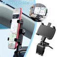 thumbnail image 2 of 360 Rotating Car Phone Holder, Universal One-Hand Operation Mount for Dashboard Rearview Mirror Sun Visor, Omnidirectional GPS Support for 3-7 Inch Smartphones, Secure Grip, 2 of 8
