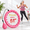 30-Pink, variant on Weighted Infinity Fitness Hoop for Adults, 30-Pink, Adjustable Home Exercise Hoop