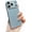 Blue, variant on Bling Glitter Back Camera Protect Shockproof Magnetic Phone Case for iPhone, Compatible with (Orange,iPhone 17 Pro)