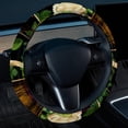 thumbnail image 2 of Saint Patrick's Day 14.5 Inch Printing PVC Leather Car Wheel Cover Steering Wheel Covers Auto Accessories, 2 of 6
