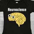 thumbnail image 4 of Inktastic Neuroscience Brain White Text Boys or Girls Baby Bodysuit, 4 of 5