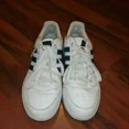 thumbnail image 4 of Adi-das Neo G53098 Mens Athletic Sneakers Shoes White Blue Stripe Size 11.5 M, 4 of 6