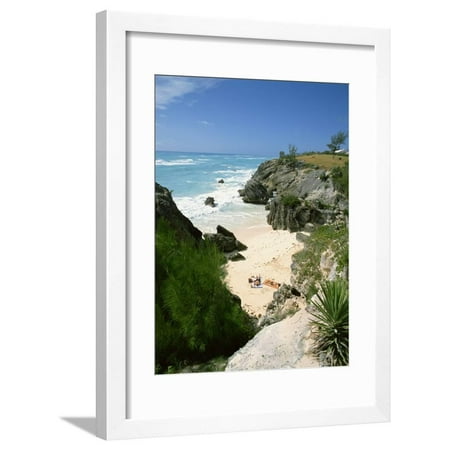 South Coast Beach, Bermuda, Central America, Mid Atlantic Framed Print Wall Art By Harding