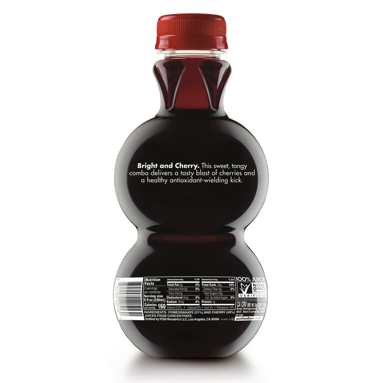 POM Wonderful 100 Juice Pomegranate Cherry 16 Ounce