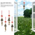 thumbnail image 2 of Shisuyan 4pcs Vintage Style Feng Shui Bells Chinese Traditional Feng Shui Wind Chime, 2 of 9