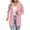 Pink, variant on Women's Cardigan Lightweight Cardigans For Women Long Sleeve Thin Summer Cardigans Open Front Cardigan Fall Fashion Cardigan,Red Women's Cardigan L