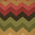 thumbnail image 1 of Ahgly Company Machine Washable Indoor Square Transitional Tomato Red Area Rugs, 4' Square, 1 of 7