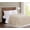 Ivory, variant on Brooklyn Loom Marshmallow Sherpa Dusty Rose King Blanket 100% Polyester Microfiber Plush,  Solid Casual themed, Adult Bedding, OEKO-TEX Certified