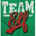 thumbnail image 2 of Christmas Team Elf Santa's Helper Women's T Shirt Ladies Tee Brisco Brands S, 2 of 5