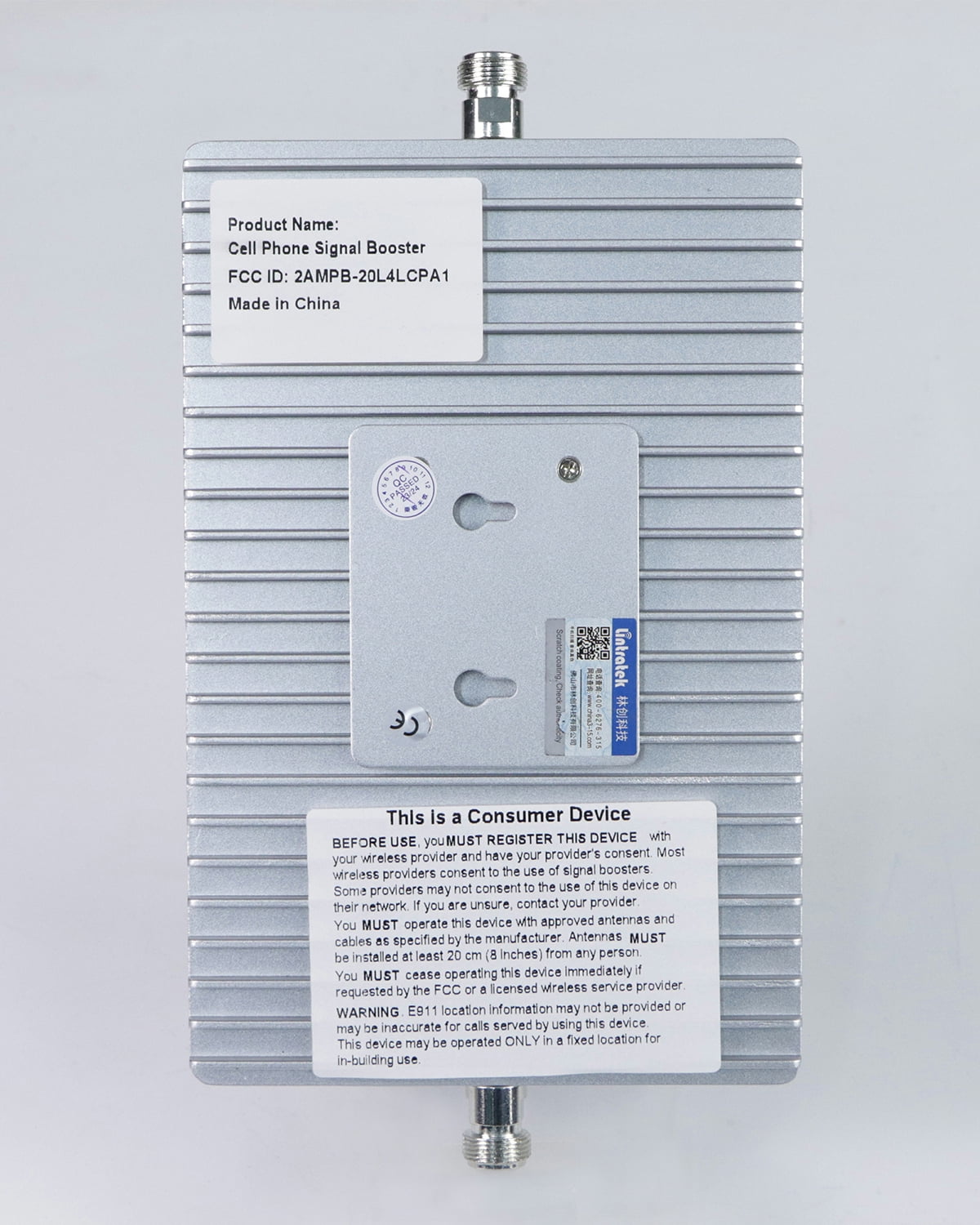 Lintratek Cell Phone Signal Booster for Home, Cell Phone Booster for All U.S. Carriers, Band 2/4/5/12/17 Cell Booster up to 5,500 Sq ft, Boost 3G 4G LTE 5G Voice & Data  | FCC Approved