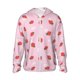 thumbnail image 1 of Fotbe Strawberry Floral Chaqueta con Protección Solar UPF 50+ para Hombre y Mujer, Camisa con Capucha y Bolsillos-Large, 1 of 7
