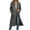Dark Gray, variant on HAiming Women Oversize Zip up Long Hoodies Jacket Casual Long Sleeve Hooded Sweatshirt Outwear with Pockets
