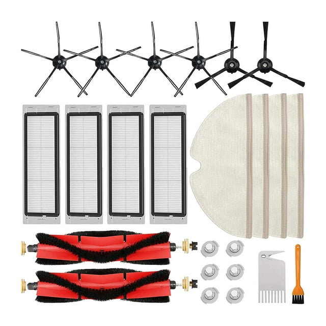 Accesorios para aspiradoras, incluyen cepillo de rodillo, filtro, trapeador, juego de limpieza, accesorios de alto rendimiento, duraderos para